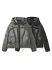 AliExpress Europa e Estados Unidos comércio exterior feminino atacado de roupas 2024 novo feminino metal moda solta jaqueta acolchoada de algodão casaco feminino