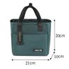 Bolsa de Almoço para Estudantes e Trabalhadores de Escritório, Bolsa Térmica Isolada em EVA, Bolsa de Almoço Impermeável, Bolsa Porta-Marmita Portátil, Bolsa de Gelo para Sorvete