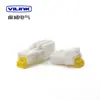Conector Hu Lian 4 pinos plug-in 3A04MW conector capa de espelho retrovisor automotivo 3A04FW sem ponta