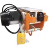 Polipasto Eléctrico Miniatura de 220V Carro Eléctrico Empujado a Mano Polea para Viga en I con Interruptor