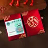 2026 Nuevo Estilo Mini Creativo Sobres Rojos de Boda para Bloqueo de Puerta y Regalos de Retorno
