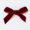 Diadema Larga con Lazo Rojo y Cinta Producto Terminado 1cm Accesorios para Orejas Accesorios para Ropa Materiales para Tocados Cinta Flocada