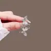 Artefato para Apertar a Cintura Borboleta de Strass Cincher de Cintura Fivela Ajustável de Circunferência da Cintura Botão de Alfinete Sem Costura para Jeans de Grande para Pequeno