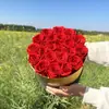 Flores Inmortales Hechas a Mano Transfronterizas, Rosas, Cubos Redondos de Abrazo, Regalos de Comercio Exterior, Regalos de San Valentín y Cumpleaños, Venta al por Mayor de Flores Reales