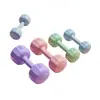 Halteres, Equipamentos de Fitness para Casa, Halteres de Cimento para Ganho de Massa Muscular e Modelagem Corporal, Halteres Tudo-em-Um para Fitness de Yoga para Crianças e Adolescentes