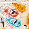 Cinta correctora de gatito negro lindo con alto valor estético, Cinta correctora estilo Ins para estudiantes de primaria, Aplicación suave, Cinta correctora de 6 m, Venta al por mayor de papelería