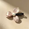 Pinza para el pelo de perla sintética para flequillo y frente, pinza para flequillo, pinza bb, pasador recto popular, accesorio para el pelo modelo nuevo 2026