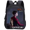 Mochila Escolar para Jardim de Infância Homem-Aranha Homem Aranha Estampa de Personagem One Piece Mochila Infantil 13 polegadas Atacado Transfronteiriço