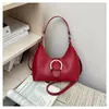 La popular bolsa grande para axilas de este año para mujer 2026 Primavera Nuevo Estilo Simple Moderna Moda Elegante Bolso de Hombro Único Cruzado