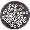 Cuentas de Ábaco Naturales de Agujero Grande para Joyería, Cuentas Sueltas, Cuentas para Hilo, Accesorios para Manualidades de Cabello, Pulsera Transfronteriza