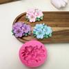 Aromaterapia Gesso Hortênsia Plumeria Molde de Silicone Produção Zhou Gong Pedra Difusora Molde de Flor Ay002.1391