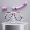 Gafas de buceo transfronterizas de Amazon, traje de snorkel, máscara de buceo, espejo protector para los ojos, conjunto completo de snorkel antivaho