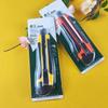 Paquete completo con tarjeta de blíster, pegamento, cúter, caja, artefacto, herramienta de corte de papel, cúter para papel tapiz, cúter de papelería, 2 yuanes al por mayor