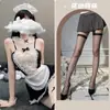 Sirvienta Sexy Lencería Sexy Delantal de Sirvienta Uniforme Traje de Deseo Puro Se Puede Quitar Diadema Transparente Traje para Mujer Tallas Grandes