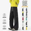 Pantalones de trabajo softshell a prueba de tres usos estilo americano, pierna recta, corte holgado, nueva colección de otoño, marca de tendencia para exteriores, elásticos, modernos y casuales para parejas