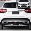 1568855001 Es Adecuado para Modelos Mercedes-Benz X156 W156 Clase Gla 15-20 Tira Decorativa Cromada para Parachoques Trasero..