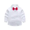 Camisas Blancas para Niños, Camisas Blancas para Niños, Uniformes Escolares Blancos, Ropa de Presentación, Camisas Blancas para Niños Tallas Mediana y Grande, Mangas Largas para Primavera y Otoño