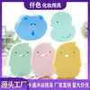 Esponja de baño para bebé esponja de baño de dibujos animados estropajo de baño Gris no daña la piel esponja para bebé patito amarillo pato pingüino