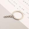 Accesorios para Joyería DIY Hechos a Mano Cadena Gruesa Llaveros Anillos Planos Anillos de Hierro Anillos de Gestión de Almacenamiento Accesorios
