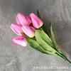 Paquete de Simulación Tulipán de 9 Puntas Proyecto Flor Salón de Bodas Hotel Estudio Accesorios Arreglo Floral Venta al por Mayor Comercio Exterior