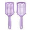Pente Pérola Platinum Mais Vendido para Mulheres, Pente Vazado para Cabelos Volumosos, Escova de Cabelo Massageadora, Pente Portátil com Escudo de Diamante