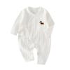 Ropa para bebé Anyang ropa para recién nacido primavera y otoño algodón sin costuras mariposa pijama para bebé con una generación de pelo