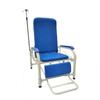 Silla de Infusión para una Persona, Silla Reclinable Multifuncional de Acero Inoxidable con Reposapiés, Especialmente Diseñada para Uso en Clínicas para Goteo Intravenoso