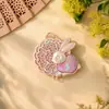 Acessórios de Joias Brocado de Canção: Pingente Palácio da Lua Coelho de Jade Canção Brocada, Estilo Chinês Coelho de Jade Canção Brocada Joias Artesanais em Liga Metálica Fornecimento Atacadista