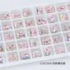 Dongzhou 10*8 Rectangular Ángulo Recto Pedrería para Uñas Flor de Hielo Corte Súper Brillante Pedrería de Vid Circonita de Imitación Multifacético Medio Dulce de Hielo Punta Inferior Pedrería