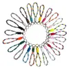 Huayang color nuevo creativo diagonal cuerda larga mini cordón de cambio bolsa de almacenamiento para llavero de teléfono móvil colgante de cordón