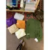 MZI STUDIO Outono Estilo Coreano Suave Cor Sólida Cordão Lateral Gola Redonda Pulôver Suéter Quente para Mulheres A80223