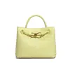 Hecho a medida desde la fábrica de origen, Bolso de mano tejido para mujer de gran venta con logotipo en relieve, Bolso tote con diseño texturizado, Bolso de hombro cruzado único