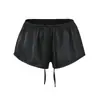 Pantalones Cortos Deportivos Sexy de Estilo Europeo y Americano con Cordón Cintura Elástica Espalda Corta y Larga, Nuevos Pantalones Cortos Calientes de Verano para el Hogar para Mujer