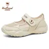 Western Camel Versão Coreana Novos Tênis Dad de Velcro para Mulheres 2026 Verão Casuais para Estudantes Malha Respirável Calçados Simples
