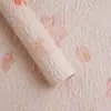Papel Dongba con Pétalos en Relieve Papel de Envoltura para Ramo Impermeable Tridimensional Papel de Envoltura de Flores Arrugado Papel Texturizado