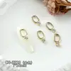 Acessórios Brilhantes de Zircônia para Nail Art em Dourado e Prata, Laço Luxuoso de Alta Qualidade Cravejado de Zircônia com Pingente de Pérola, Decoração de Diamante para Unhas
