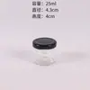 Botella Hexagonal de Miel de 45ml, Botella de Miel para Bodas de 25ml, Frasco de Vidrio Sellado, Botella de Empaque para Mermelada y Nido de Pájaro, Venta al por Mayor del Fabricante