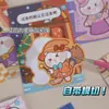 Pegatinas Lindas con Temática de Mascotas, Cuaderno Doudou, Colgante de Piedra de Cristal, Diario, Libro de Respuestas, Juguete Divertido para Aliviar el Estrés, Soporta Dropshipping