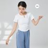 Diseño de Ropa de Danza Moderna Sentido de Diseño Nicho Único Spice Girls Hombro Manga Larga Top Ropa de Danza Clásica Danza Étnica Práctica