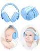 En stock de fábrica orejeras insonorizadas para bebés de dos en uno ajustables para dormir reducción de ruido anti-ruido orejeras insonorizadas para niños