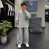 Conjunto de Ropa de Otoño para Niños 2026 Nuevo Estilo Niños Medianos y Grandes Guapo Moderno Niño Otoño Deportes Estilo Primavera y Otoño para Niños Sudadera con Capucha