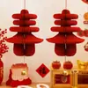 Decorações Penduradas de Lanternas de Papel para Arranjo de Sala de Casamento, Caracteres da Sorte Vermelhos para Cenas de Ano Novo, Decorações para o Dia Nacional e Festival da Primavera, Lanternas de Palácio, Lanternas com Caractere Feliz