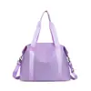 Bolsa de Tela de Nylon para Mujer 2025 Nueva Moda Bolso Versátil Gran Capacidad Bolso de Hombro Único Cruzado Ligero Bolsa de Viaje