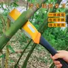 Cuchillo de Leñador para Cortar Leña, Derribar Árboles, Podar Ramas, Hoz Agrícola, Cuchillo Grande de Jungla para el Hogar con Mango Largo Recubierto de Goma