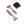 Correa de reloj Appleiwatch aplicable SE678 generación transfronteriza para mujer cruz diamante brillante acero inoxidable correa de metal Apple