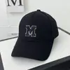 Gorra Bordada Nueva con Letra M 2023 para Mujer Protector Solar para Exteriores Gorra de Béisbol Protector Solar Moda Combinable Pareja Hombres