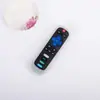 Para TCL Roku280 versão em inglês do controle remoto com corda versão universal capa protetora de silicone antiderrapante antiderrapante e espessa