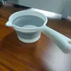 Pá de Água Dobrável para Bebê Casa Copo de Shampoo para Bebê Pá de Água para Banho de Bebê Pá de Água Chuveiro Chuveiro Plástico Colher de Água Doméstica