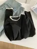 Camiseta Elegante de Encaje con Cuello Medio Alto 2026 Primavera Engrosada Doble Cara Cepillada Base de Terciopelo Alemán Top Otoño e Invierno