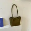 Bolso de Mujer con Patrón Tejido 2026 Nuevo de Moda Otoño Vintage Bolso Tote para el Trabajo Bolso de Hombro de Gran Capacidad Bolso Cubo